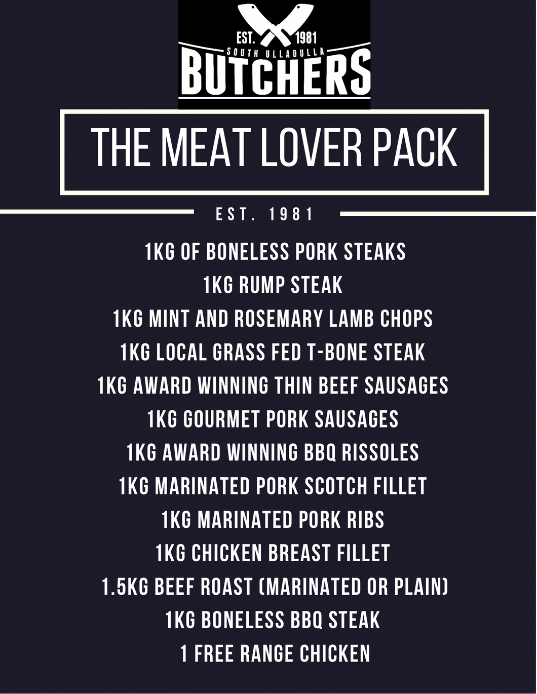The Meat Lover Pack
